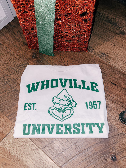 Whoville University T shirt!